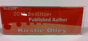 author plaque