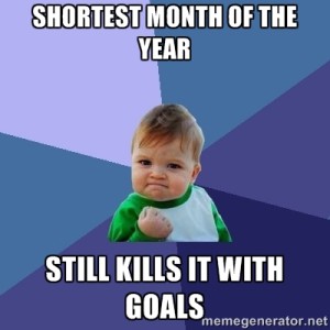 feb goals